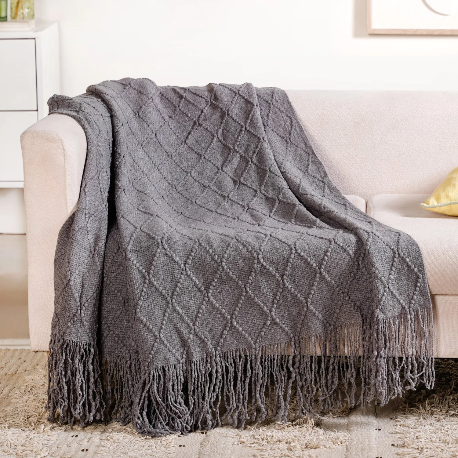 Urban Grey Couch Throw - Image 6