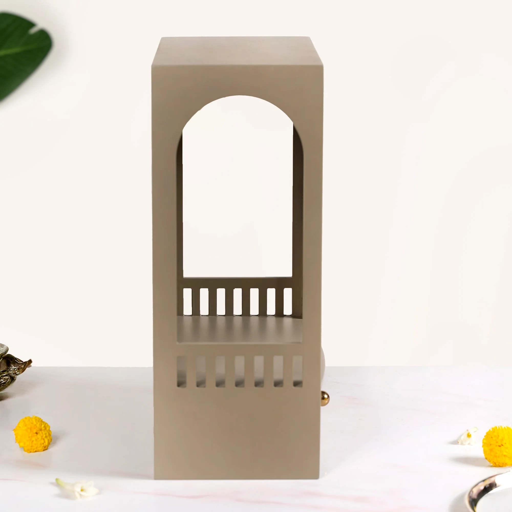 Urban Wall Mountable Mandir For Home Medium 30x17x42cm - Image 8