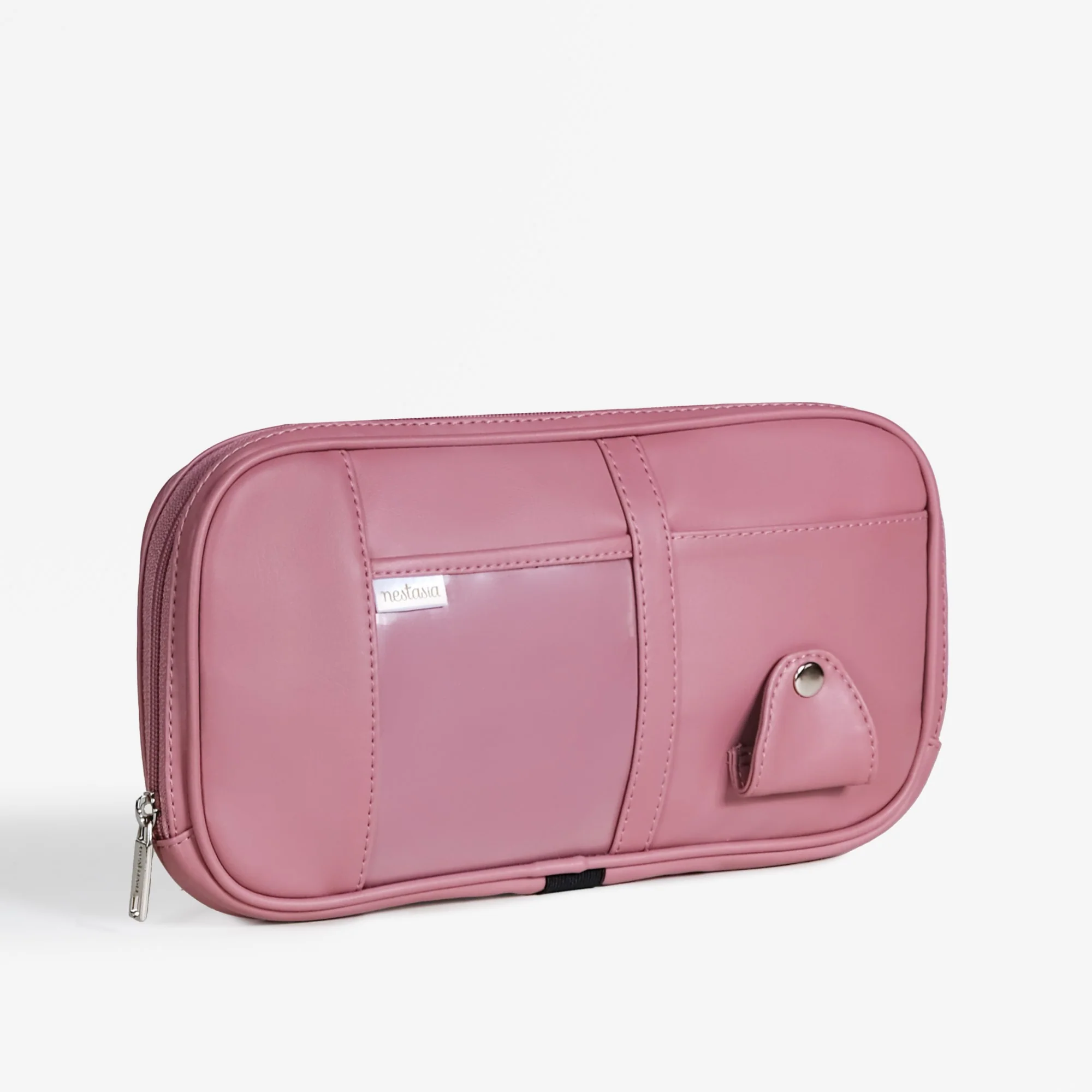 Vegan Leather Large Capacity Car Visor Organizer - Image 8