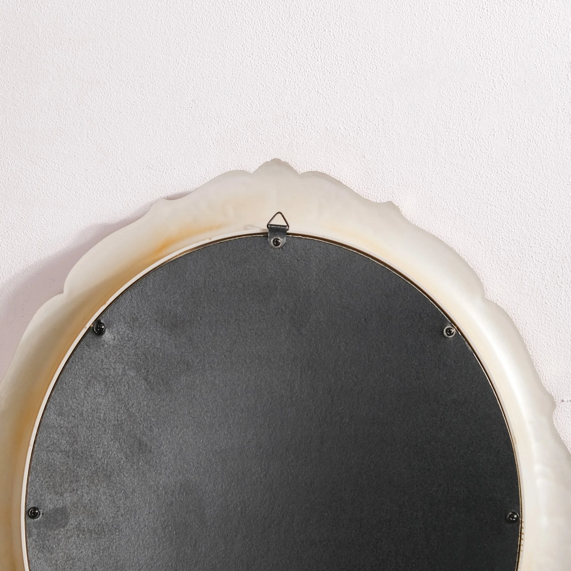 Vintage Oval Wall Mirror Gold - Image 7