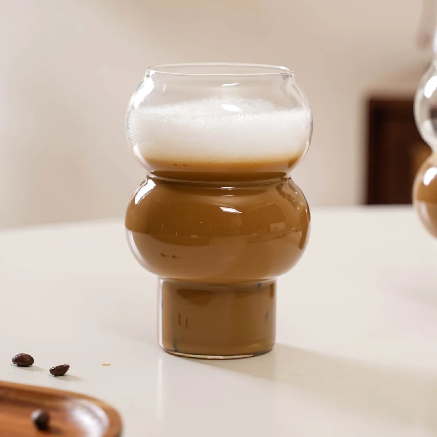 Viral Bubble Glass Tumbler Set Of 2 550ml - Image 8