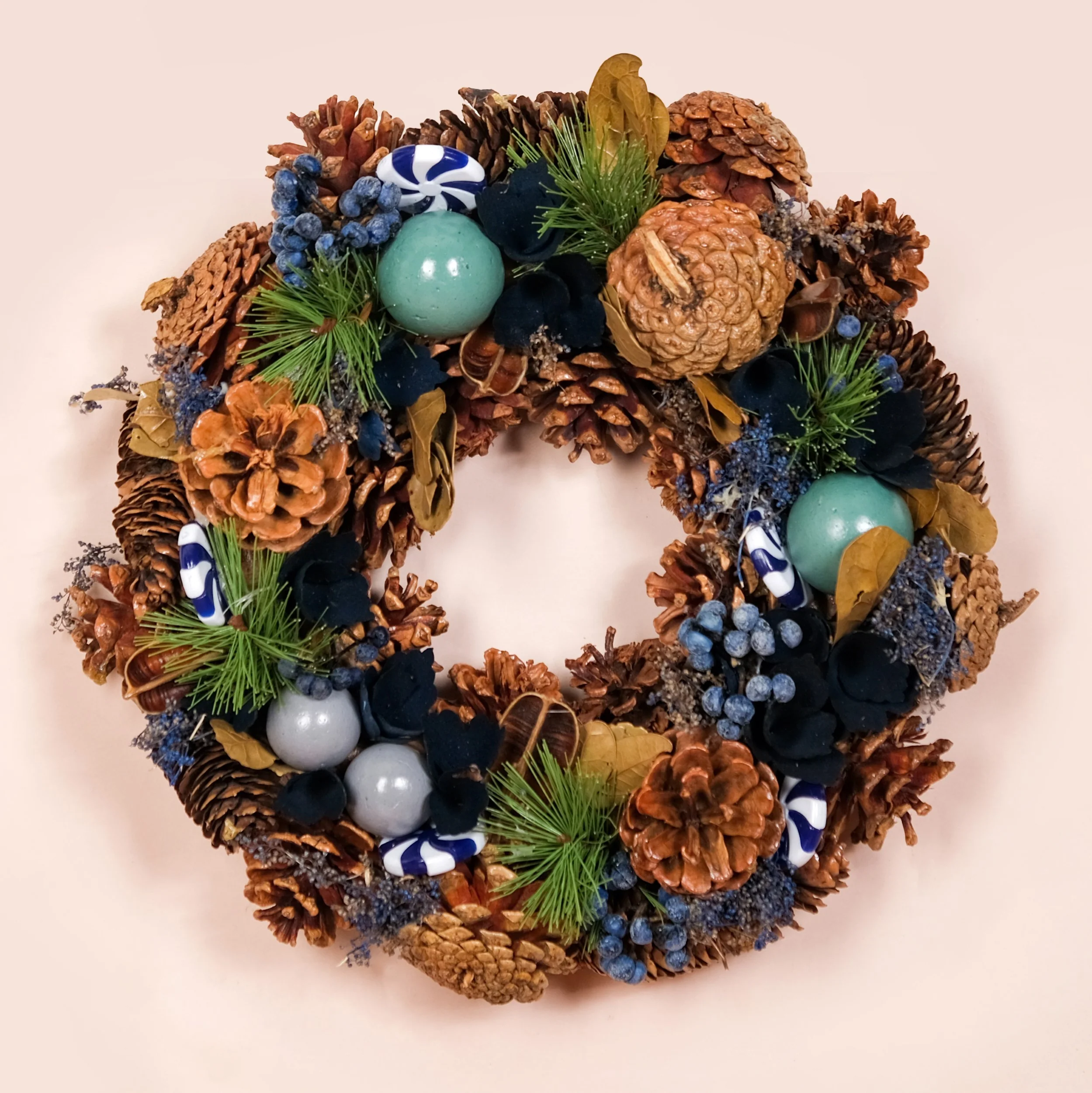 Whispers Of Winter Sustainable Wall Decor Wreath - Image 3