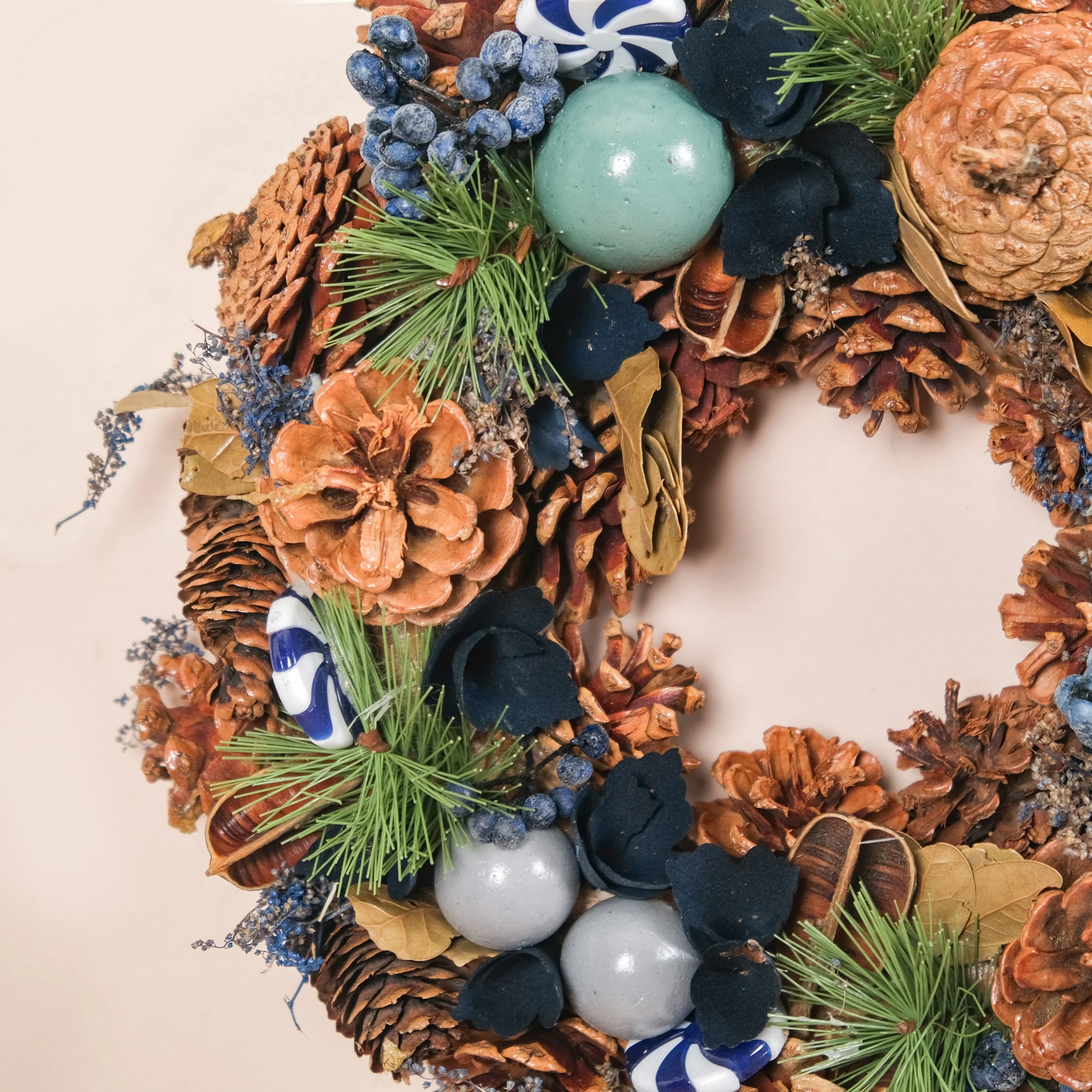 Whispers Of Winter Sustainable Wall Decor Wreath - Image 6