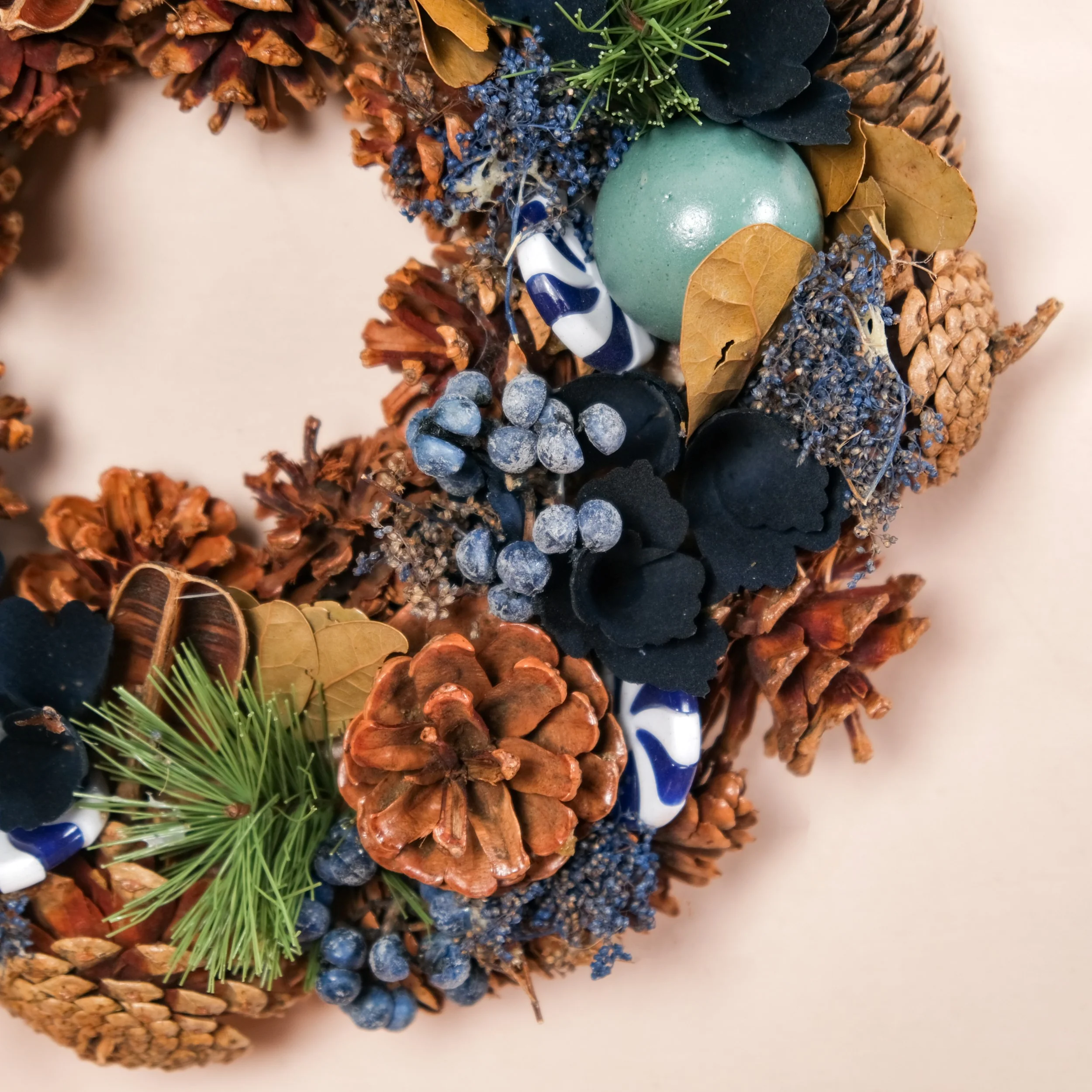 Whispers Of Winter Sustainable Wall Decor Wreath - Image 7