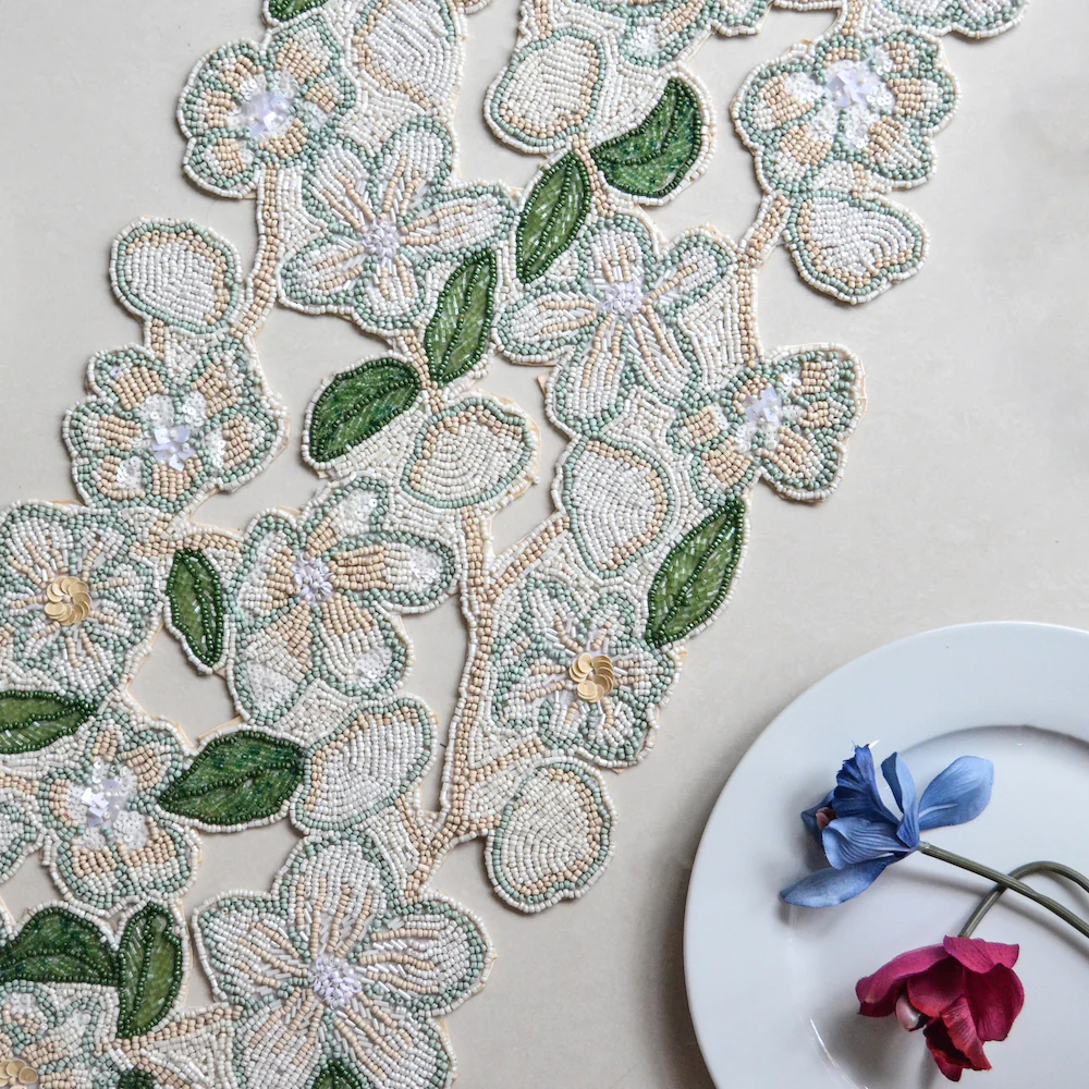 White Flower Runner - Image 7