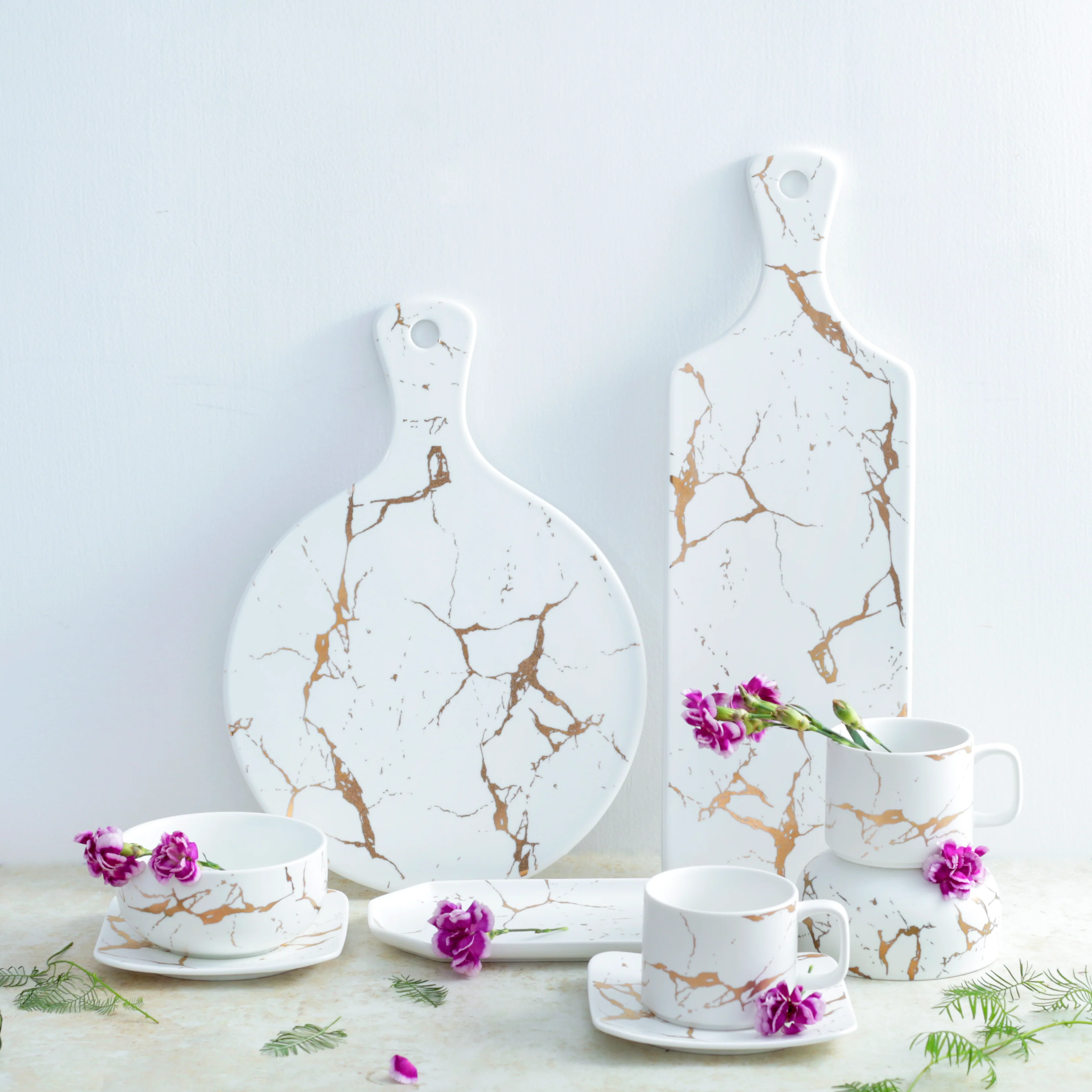 White Marble Bowl 400 ml - Image 7