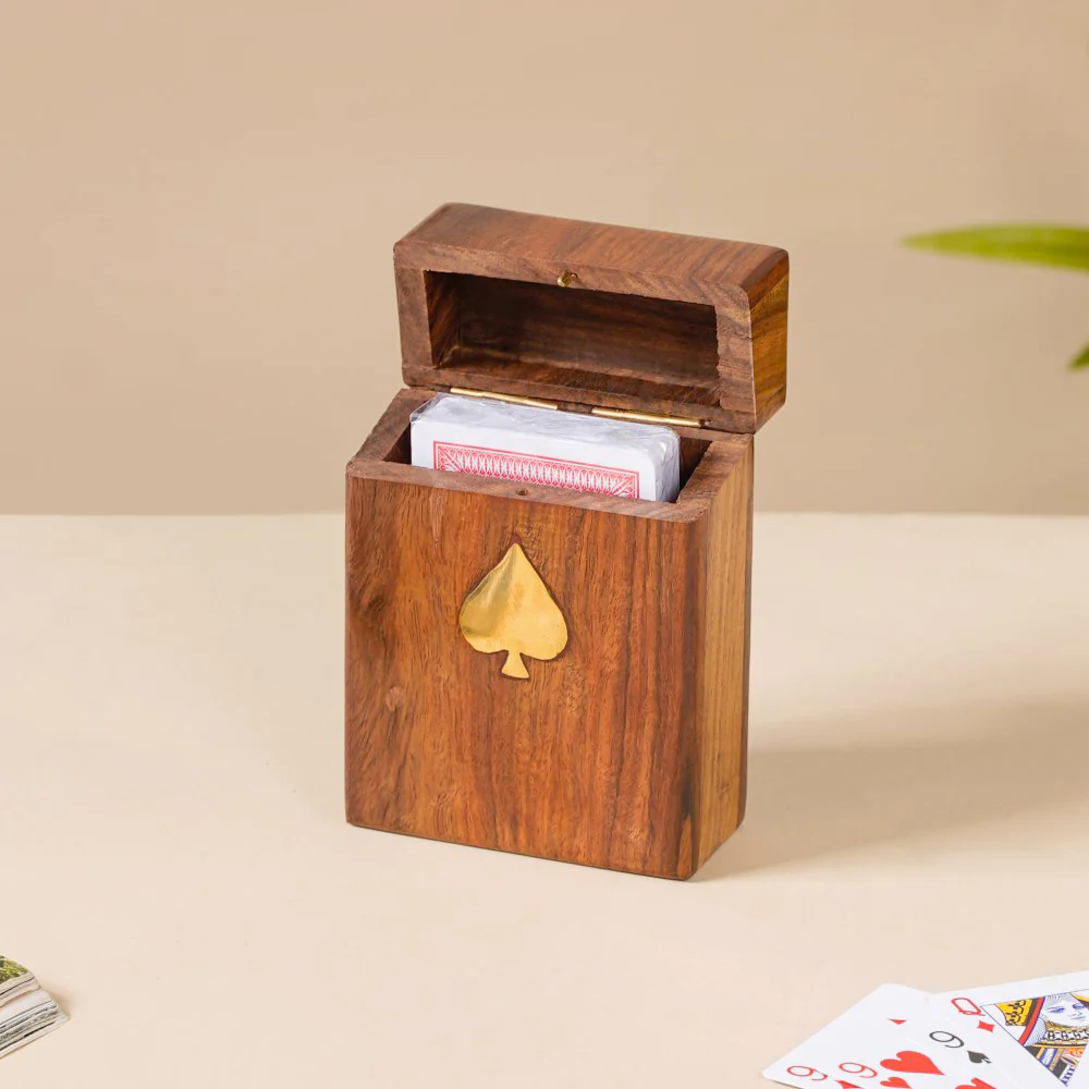 Wooden Playing Card Box - Image 12