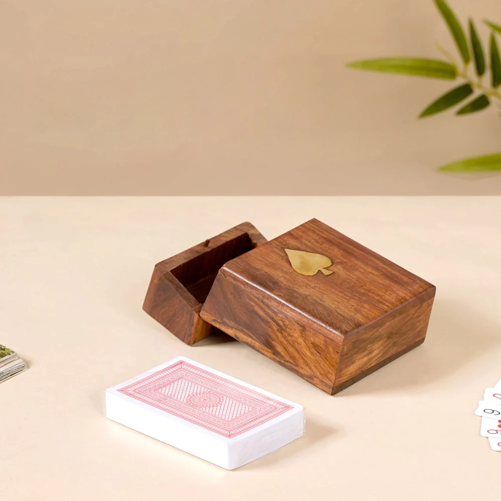 Wooden Playing Card Box - Image 13