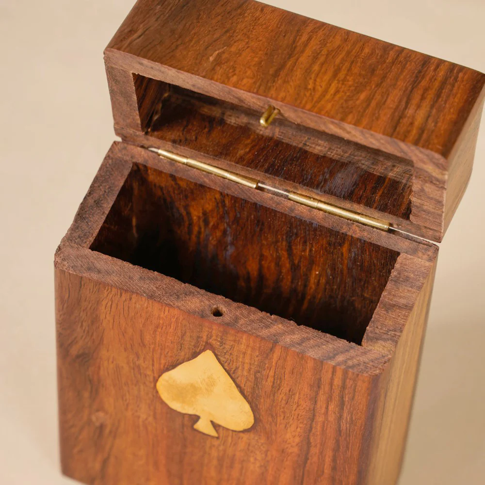 Wooden Playing Card Box - Image 15