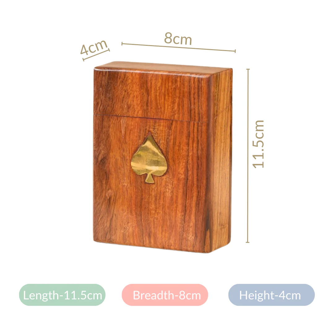 Wooden Playing Card Box - Image 7