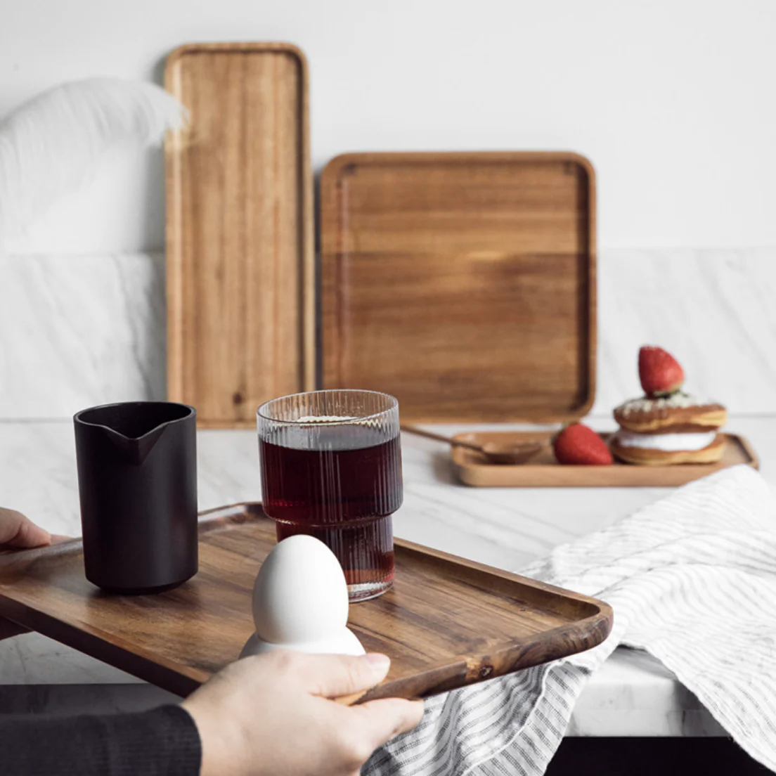 Wooden Platter Tray - Image 5
